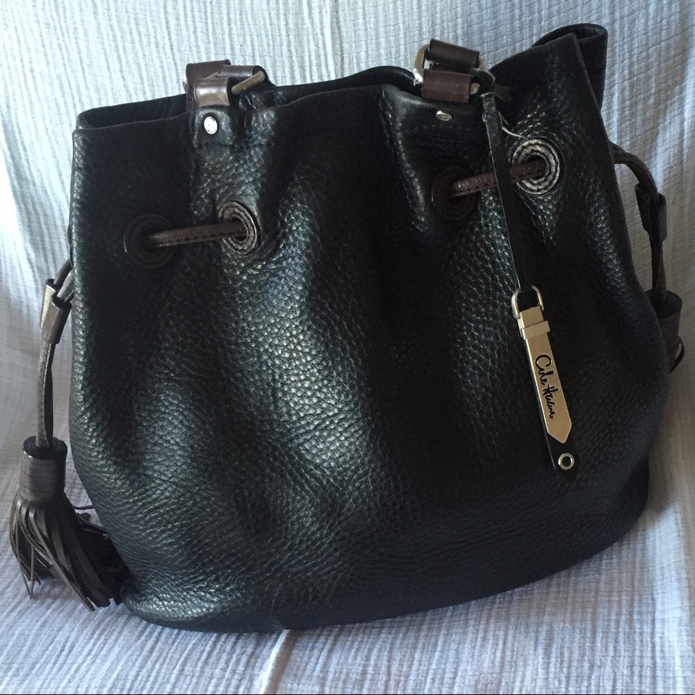 Cole Haan large bucket bag